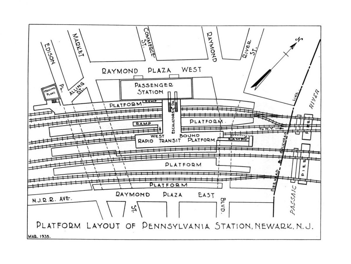 Platform Layout
Photo from Railroad Gazette
